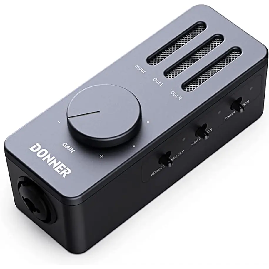 Donner Livejack M Interfaz de Audio Portátil USB-C con Batería Para Celular Tablet y Computador EC2817 2