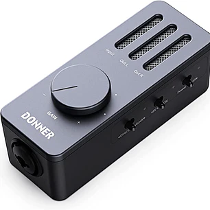 Donner Livejack M Interfaz de Audio Portátil USB-C con Batería Para Celular Tablet y Computador EC2817