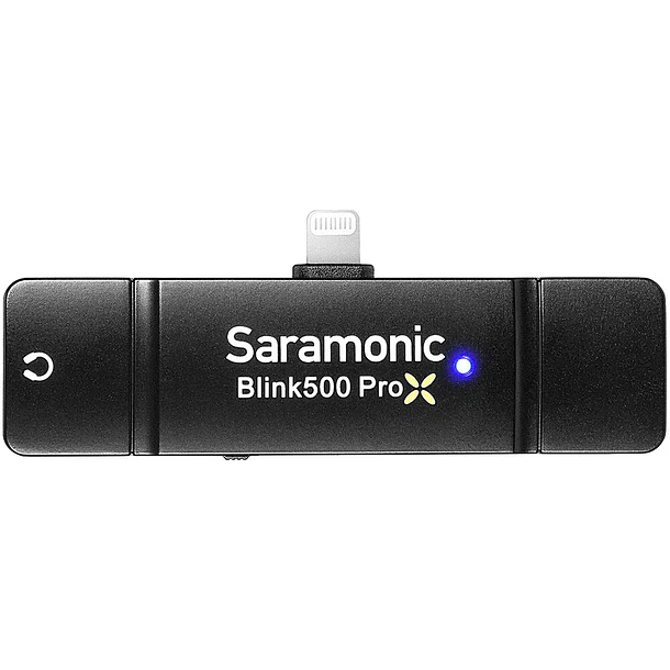 Saramonic Blink 500 ProX B4 Micrófono Inalámbrico Doble Con Receptor Lightning Para iPhone y 2 Lavalier 3