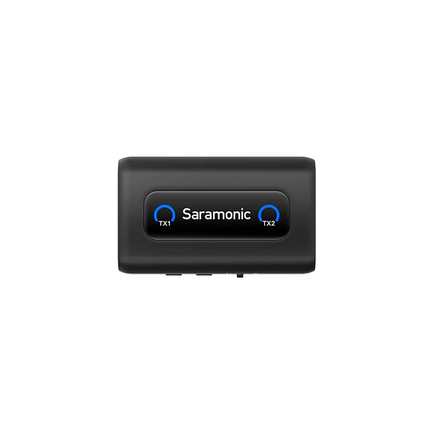 Saramonic Mix Micrófono Inalámbrico Doble Con Entrada Para Lavalier y Receptor 3.5mm, USB-C y Lightning SaramonicMix 5