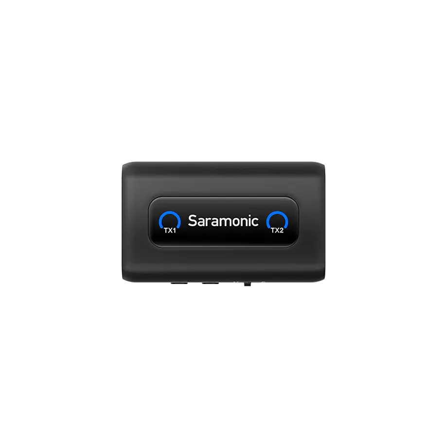 Saramonic Mix Micrófono Inalámbrico Doble Con Entrada Para Lavalier y Receptor 3.5mm, USB-C y Lightning SaramonicMix 5