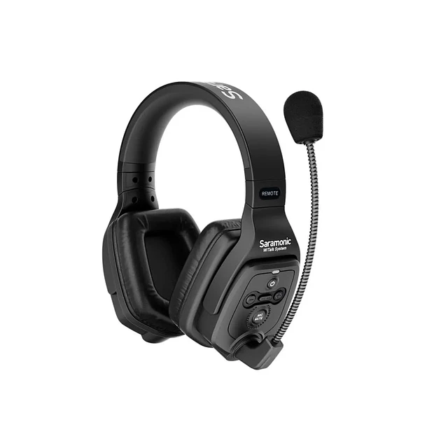 Saramonic WiTalk WT2D Sistema Intercomunicador Inalámbrico Full-Duplex 1.9 GHz Para 2 Personas Headsets Doble Oído 3