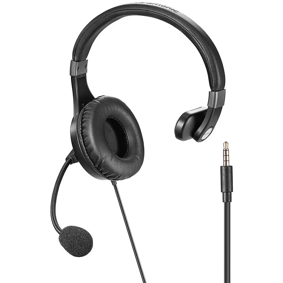 Saramonic WiTalk-LBH Headset Alámbrico Liviano de Un Oído Para Estación Base WiTalk Hub 3