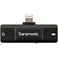 Saramonic SR-EA2D Adaptador de Audio Lightning a Micrófono 3.5mm y Salida de Audífonos Para iPhone - Miniatura 1