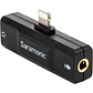 Saramonic SR-EA2D Adaptador de Audio Lightning a Micrófono 3.5mm y Salida de Audífonos Para iPhone - Miniatura 2