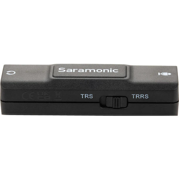 Saramonic SR-EA2D Adaptador de Audio Lightning a Micrófono 3.5mm y Salida de Audífonos Para iPhone 4
