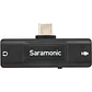 Saramonic SR-EA2U Adaptador de Audio USB-C a Micrófono 3.5mm y Salida de Audífonos Para Celular y Computador - Miniatura 1