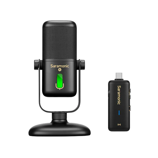 Saramonic SR-MV2000W Micrófono USB de Estudio Cardioide Para Podcast y Streaming Con Monitoreo Sin Latencia 9