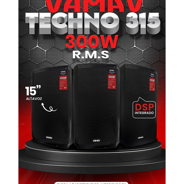 Vamav TECHNO 315 Caja Activa 15