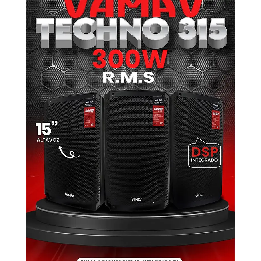 Vamav TECHNO 315 Caja Activa 15