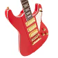 Vintage Joe Doe Gas Jockey Guitarra Eléctrica Edición Limitada Gas Pump Red Con Estuche Rígido JDV34 - Miniatura 5