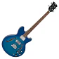 Vintage REVO Supreme VRS450 Bajo Eléctrico Semi-Acústico Escala Corta Blueburst Con Pastillas Alan Entwistle VRS450BL - Miniatura 1