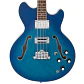 Vintage REVO Supreme VRS450 Bajo Eléctrico Semi-Acústico Escala Corta Blueburst Con Pastillas Alan Entwistle VRS450BL - Miniatura 4