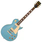 Vintage V100M ReIssued Guitarra Eléctrica Single Cut Gun Hill Blue Con Mini Humbuckers Wilkinson V100MGHB - Thumbnail 1