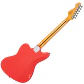Vintage REVO Surfmaster 90 Guitarra Eléctrica Offset Thinline Firenza Red Pastillas Alan Entwistle Con Vibrato VRS659FR - Miniatura 2