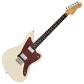 Vintage V50 Coaster Guitarra Eléctrica Offset Vintage White 2 Pastillas Doble Bobina Alan Entwistle V50VW - Miniatura 3