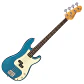 Vintage V40 Coaster Bajo Eléctrico 4 Cuerdas Candy Apple Blue Pastilla Split Single Coil Alan Entwistle V40CAB - Miniatura 1