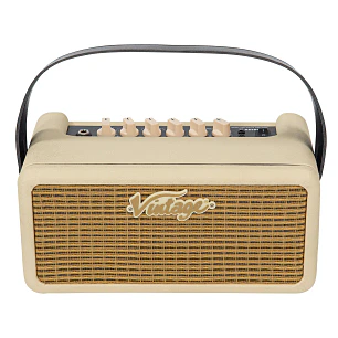 Vintage Retro 15 Amplificador Combo Guitarra Eléctrica 15W Vintage White Con Efectos y Grabación USB RETRO15VW