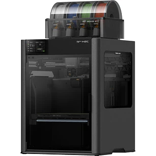 Bambu Lab H2C Combo Impresora 3D Multimaterial Con Sistema Vortek y AMS 2 Pro PF003-CSA007-EU