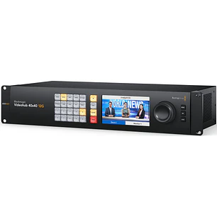 Blackmagic Design Videohub 40x40 12G Matriz de Enrutamiento SDI Para Rack VHUBSMAS12G040040