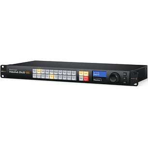 Blackmagic Design Videohub 20x20 12G Matriz de Enrutamiento SDI Para Rack VHUBSMAS12G2020