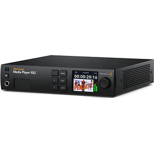 Blackmagic Design Media Player 10G Captura y Reproducción 12G-SDI Fill y Key Por Thunderbolt BDLKULSTMP010G