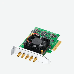 Blackmagic Design DeckLink Duo 2 Mini Tarjeta de Captura y Reproducción PCIe Low Profile con 4 Mini 3G-SDI Bidireccionales BDLKDUO2LP
