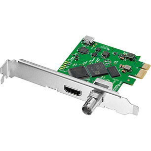 Blackmagic Design DeckLink Mini Monitor HD Tarjeta de Reproducción PCIe Low Profile con Salidas 3G-SDI y HDMI BDLKMINIMON3G