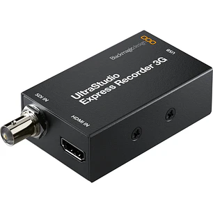 Blackmagic Design UltraStudio Express Recorder 3G Capturadora de Video Thunderbolt 4 con Entradas 3G-SDI y HDMI Ultraportátil BDLKULSDMAEXREC3G