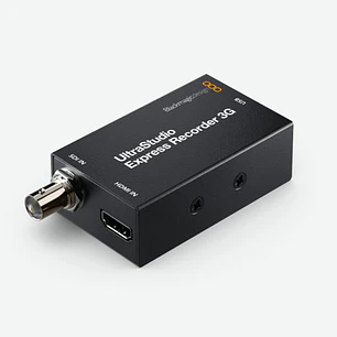 Blackmagic Design UltraStudio Express Recorder 3G Capturadora de Video Thunderbolt 4 con Entradas 3G-SDI y HDMI Ultraportátil BDLKULSDMAEXREC3G