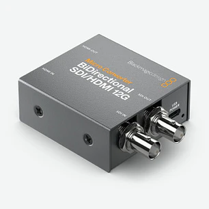 Blackmagic Design Micro Converter BiDirect SDI/HDMI 12G Conversor Bidireccional 4K60 con Fuente de Poder CONVBDC/SDI/HDMI12GP