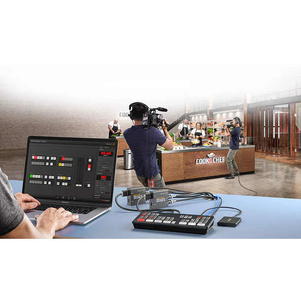 Blackmagic Design Micro Converter BiDirect SDI/HDMI 12G Conversor Bidireccional 4K60 con Fuente de Poder CONVBDC/SDI/HDMI12GP 3