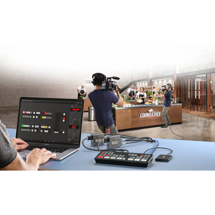 Blackmagic Design Micro Converter BiDirect SDI/HDMI 12G Conversor Bidireccional 4K60 con Fuente de Poder CONVBDC/SDI/HDMI12GP 3