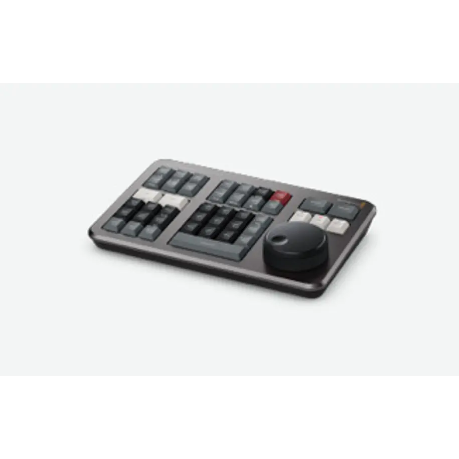 Blackmagic Design DaVinci Resolve Speed Editor Teclado de Edición Bluetooth con Dial de Búsqueda y Licencia DaVinci Resolve Studio DV/RES/BBPNLMLEKA 2
