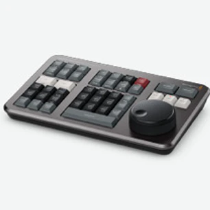 Blackmagic Design DaVinci Resolve Speed Editor Teclado de Edición Bluetooth con Dial de Búsqueda y Licencia DaVinci Resolve Studio DV/RES/BBPNLMLEKA