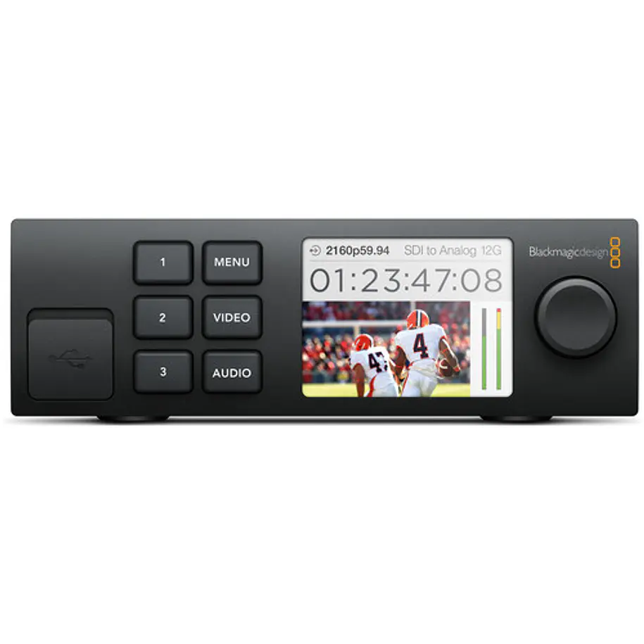 Blackmagic Design Teranex Mini Smart Panel Panel de Control Frontal con Pantalla LCD Para Teranex Mini y Web Presenter CONVNTRM/YA/SMTPN 1