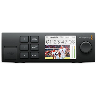 Blackmagic Design Teranex Mini Smart Panel Panel de Control Frontal con Pantalla LCD Para Teranex Mini y Web Presenter CONVNTRM/YA/SMTPN