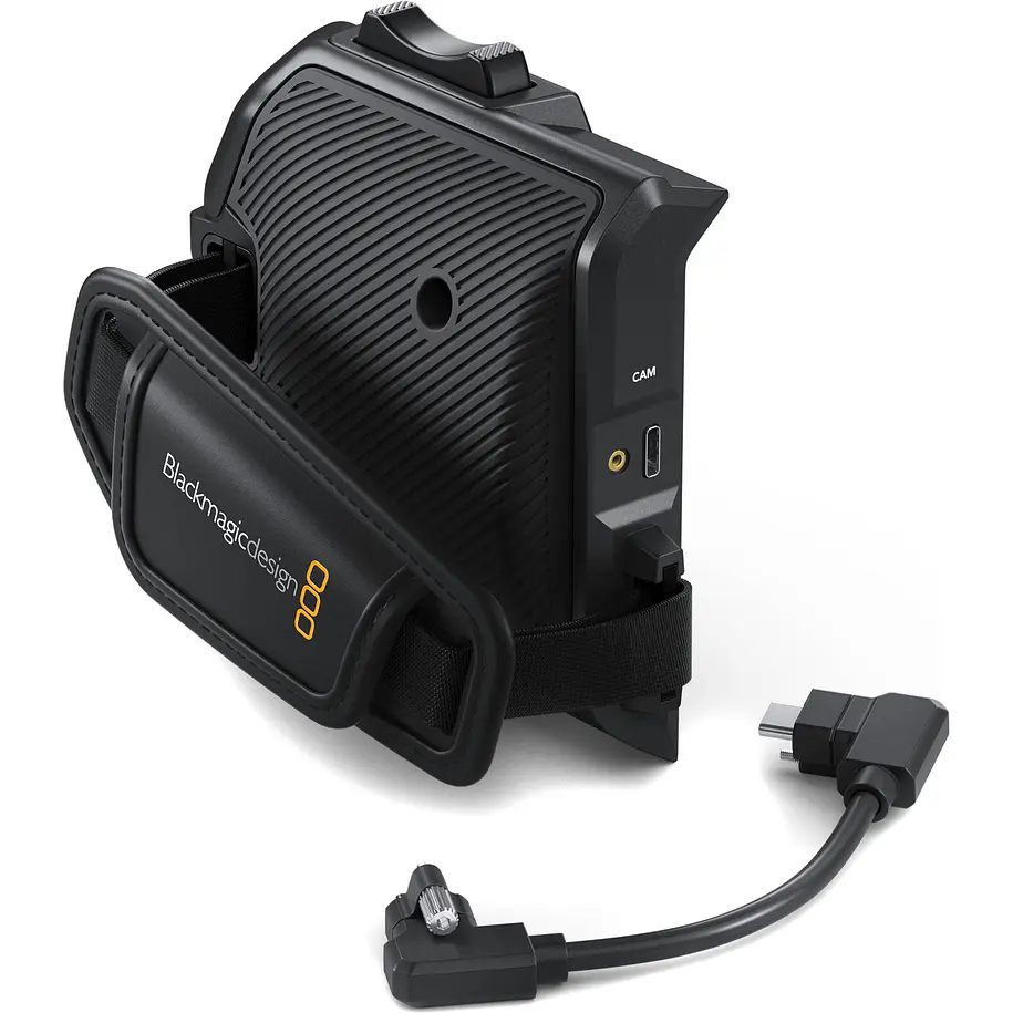 Blackmagic Design PYXIS Pro Grip Empuñadura Lateral con Botón de Grabación y Control de Zoom CINEURSABC/BG 1