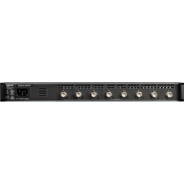 Shure PA821B Combinador de Antenas Para Hasta 8 Transmisores PSM Banda 470–865 MHz 2