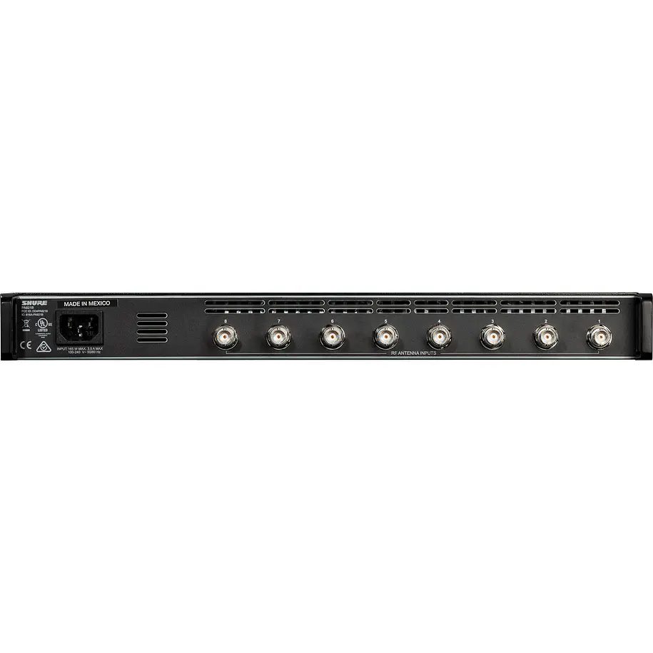 Shure PA821B Combinador de Antenas Para Hasta 8 Transmisores PSM Banda 470–865 MHz 2