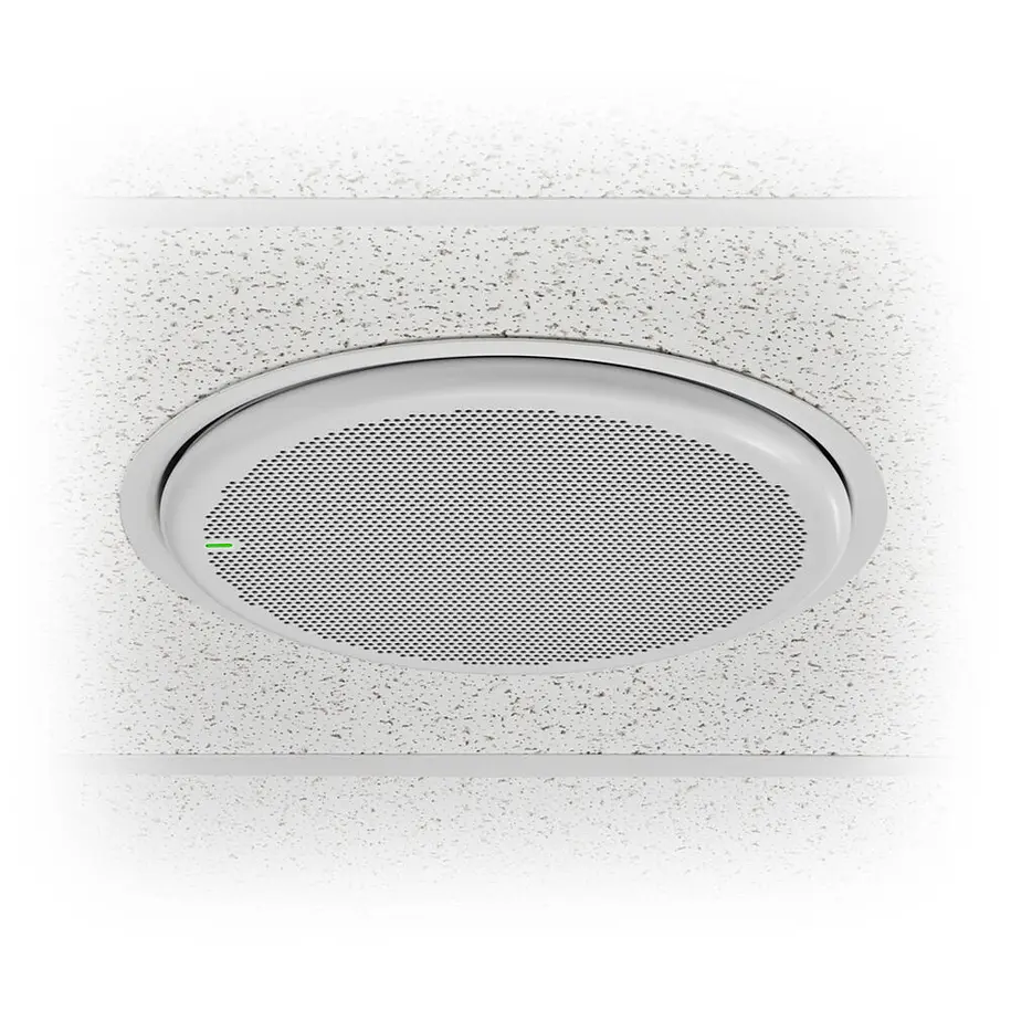 Shure MXA901 Micrófono Array de Techo Redondo 34 cm Microflex Advance Blanco Dante PoE MXA901W-R 1