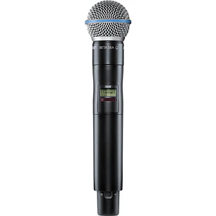Shure ADX2/B58 Transmisor Inalámbrico de Mano Axient Digital Cápsula Beta 58A ShowLink Banda G57 ADX2/B58=-G57