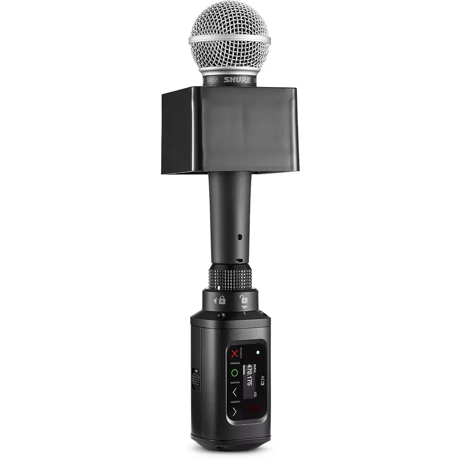 Shure AD3-G57 Transmisor Plug-On Inalámbrico Axient Digital Para Micrófonos XLR Banda G57 470-616 MHz 3