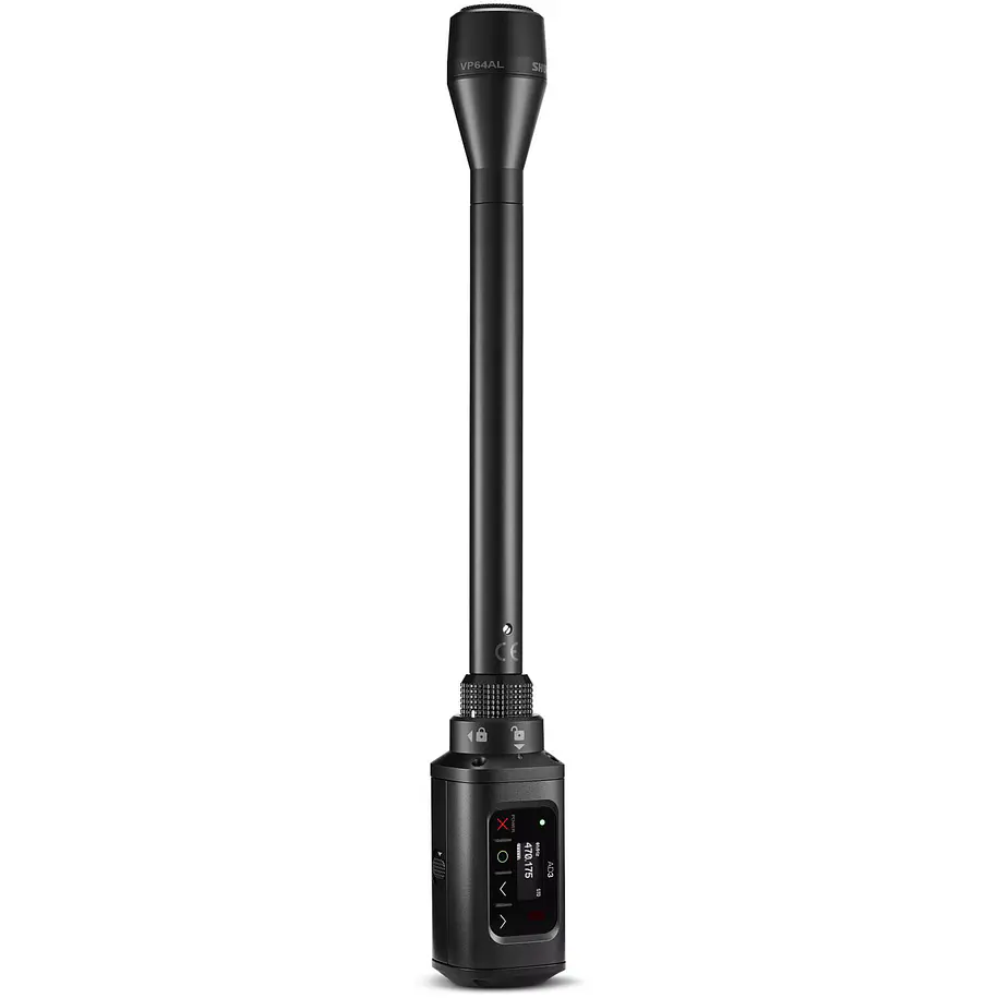 Shure AD3-G57 Transmisor Plug-On Inalámbrico Axient Digital Para Micrófonos XLR Banda G57 470-616 MHz 4