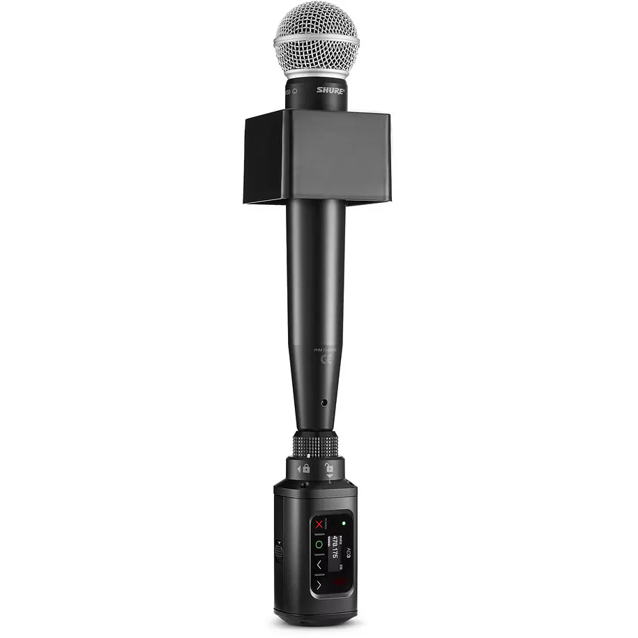 Shure AD3-G57 Transmisor Plug-On Inalámbrico Axient Digital Para Micrófonos XLR Banda G57 470-616 MHz 6
