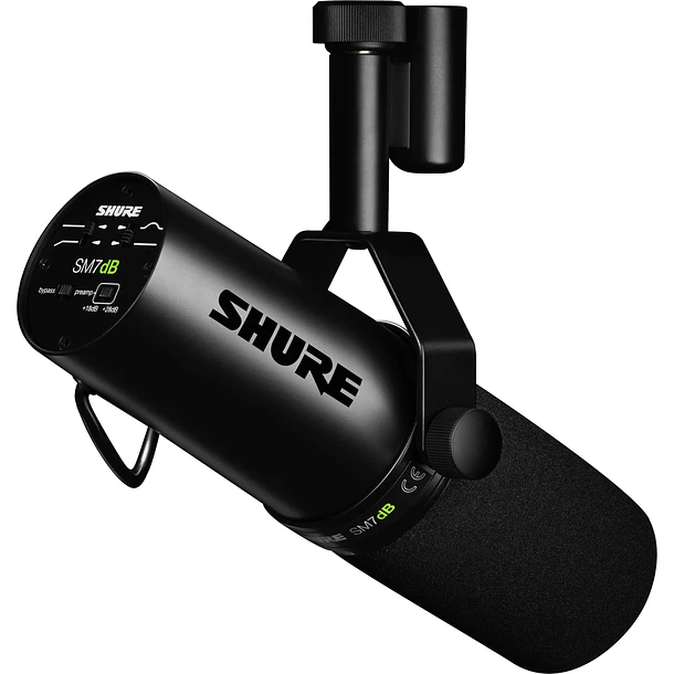 Shure SM7DB Micrófono Dinámico Vocal Con Preamplificador Integrado 2