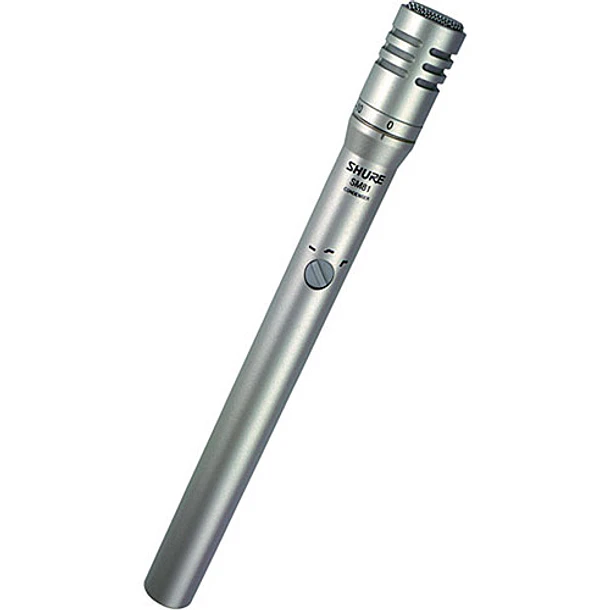 Shure SM81-LC Micrófono Condensador Cardioide Para Instrumentos 1