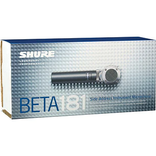 Shure BETA 181/C Micrófono Condensador Compacto Lateral Para Instrumentos Cápsula Cardioide