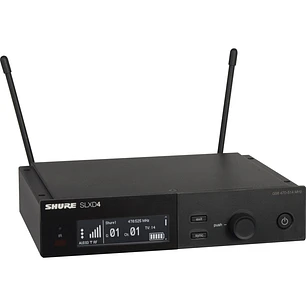 Shure SLXD4 Receptor Inalámbrico Digital Banda G58 (SLXD4=-G58)