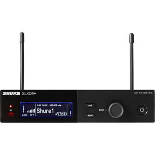 Shure SLXD4+ Receptor Inalámbrico Digital Para Rack Banda G57 (SLXD4+=-G57)